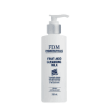 Fleur De Mer Fruit Acid Cleansing Milk in white bottle with pump