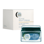 Fleur De Mer Active Night Cream + Vitamin A in jar with box