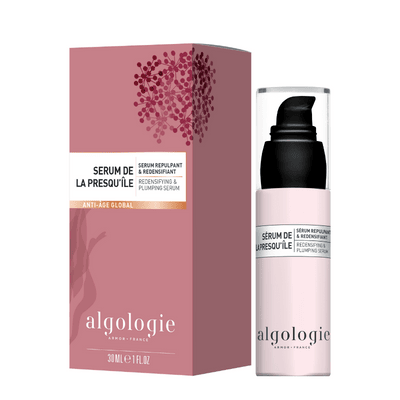 Algologie Redensifying & Plumping Serum in a pump bottle