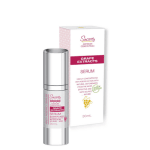 Sincerity grape serum in silver pump bottle