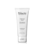 Pelactiv purifying mask in white tube and black text