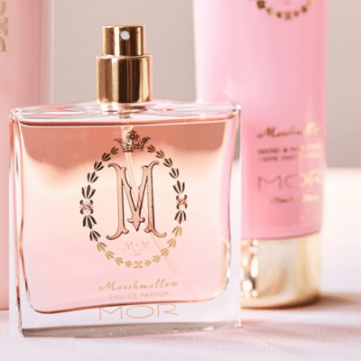 MOR marshmallow fragrance 100ml with hand cream