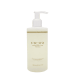 mor marshmallow petals body was on clear bottle and white pump