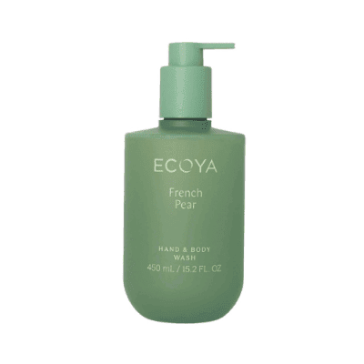ECOYA French Pear Hand & Body Wash 450ml