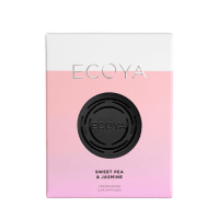 ECOYA care diffuser in sweet pea and jasmine in a pink box
