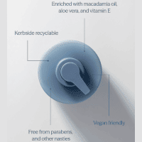 ECOYA Sandalwood & Amber Luxe Hand & Body Lotion 450ml - Image 2