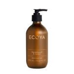 ECOYA Sandalwood & Amber Luxe Hand & Body Wash 450ml