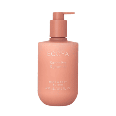 ECOYA Sweet Pea & Jasmine Hand & Body Lotion 450ml