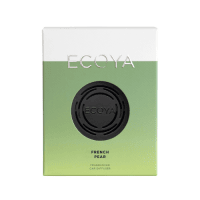 ECOYA french pear car diffuser in green box