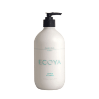 ECOYA lotus flower hand & bpdy lotion in pump bottle