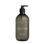 ECOYA hand and body wash in the cent of sweet pea and jasmine. Light black pump 450ml bottle