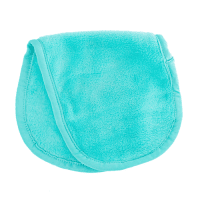 Folded original makeup eraser in turquoise colour