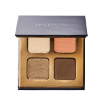 INIKA Organic Eyeshadow Quad Sunset with 4 browny shades