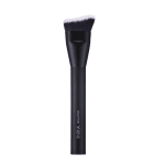 INIKA Organic sculptor brush showing bristles. Black handle with INIKA text on front