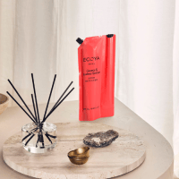 ECOYA Guava & Lychee Sorbet Reed Diffuser Refill 200ml - Image 2