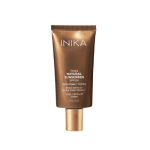 INIKA tinted sunscreen in brown 50ml tube with gold lid