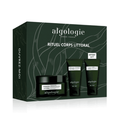 Algologie Deluxe Body Pack with body scrub, hand cream and body lotion