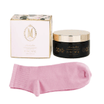 MOR Marshmallow Overnight Foot Balm 240ml With Sockettes and box