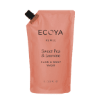 ECOYA Sweet Pea & Jasmine Hand & Body Wash Refill 1L