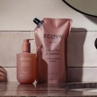ECOYA Sweet Pea & Jasmine Hand & Body Wash Refill 1L - Image 2