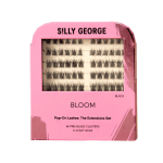 Silly George Pop-On Lashes- Style Bloom Black The Extension Set