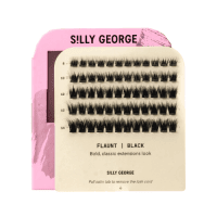 Silly George Pop-On Lashes- Flaunt Black The Extension Set - Image 2