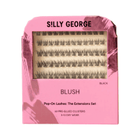 Silly George Pop-On Lashes- Style Blush Black