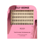 Silly George Pop-On Lashes- Rosy Black The Extension Set