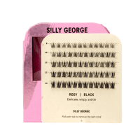 Silly George Pop-On Lashes- Style Rosy Black - Image 2