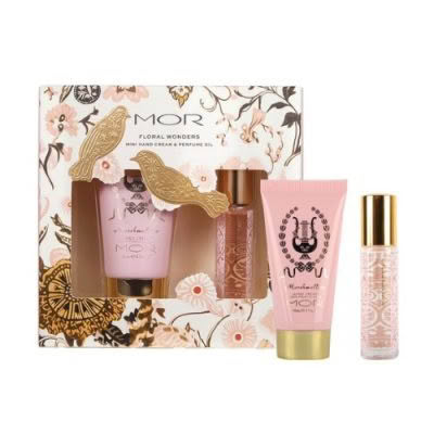 MOR Marshmallow Floral Wonders Hand Cream & Perfume Oil Duo
