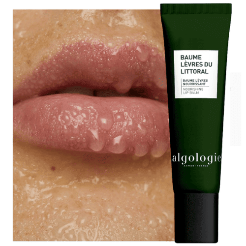 Algologie Nourishing Lip Balm on lips