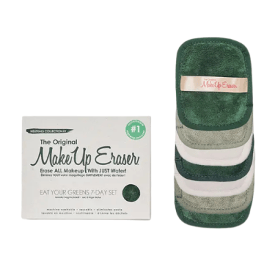 The MakeUp Eraser 7 Day Set- Eat Your Greens