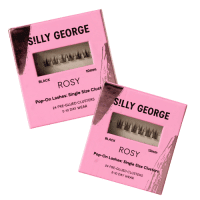 Silly George Pop-On Lashes Single Size Rosy