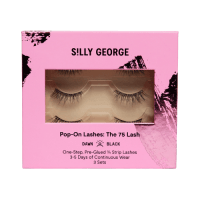 Silly George Pop-On Lashes: The 75 Lash Style Dawn Black