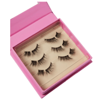 Silly George Pop-On Lashes: The 75+ Lash Style Dusk Black - Image 3