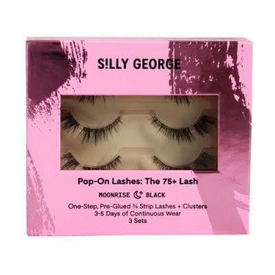 Silly George Pop-On Lashes: The 75+ Lash Style Moonrise Black