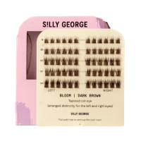 Silly George Pop-On Lashes- Bloom Dark Brown The Extension Set - Image 2
