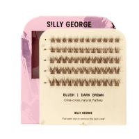 Silly George Pop-On Lashes- Blush Dark Brown The Extension Set - Image 2