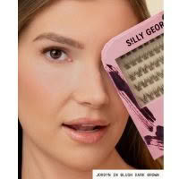 Silly George Pop-On Lashes- Blush Dark Brown The Extension Set - Image 3