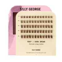 Silly George Pop-On Lashes- Rosy Dark Brown The Extension Set - Image 3