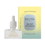 ECOYA Plug-In Diffuser Fragrance Flask Sea Salt & Coconut -24ml