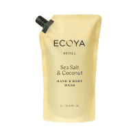 ECOYA Sea Salt & Coconut Hand & Body Wash Refill 1L