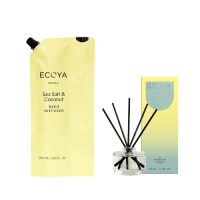 ECOYA Sea Salt & Coconut Reed Diffuser Refill 200ml - Image 3